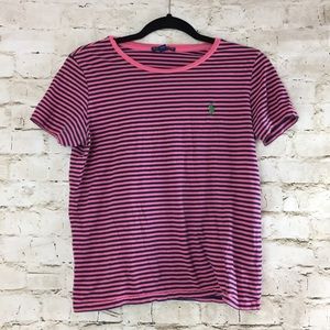 Ralph Lauren Pink & Blue Top✨